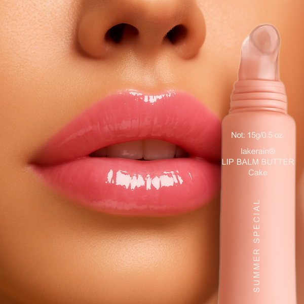 Glossy Summer Lip Balm Set with 4 Shades, Sheer Tint, Hydrating Finish