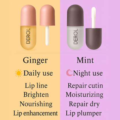 Derol Lip Plumper Duo – Day & Night Formula