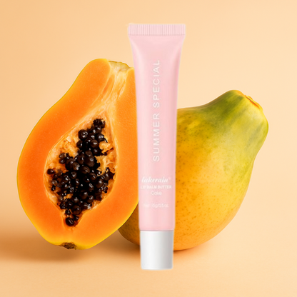 Glossy Summer Lip Balm Set with 4 Shades, Sheer Tint, Hydrating Finish