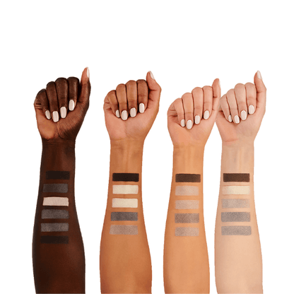 Kaely Magic Eyeshadow Mini Palette – 6 Smoky Shades | Matte & Shimmer | Waterproof, Vegan, Long-Lasting