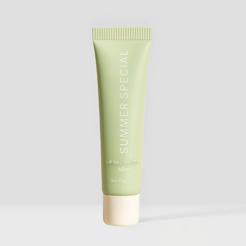 Summer Special Mint Lip Butter Balm – Glossy Moisturizing Vegan Lip Care