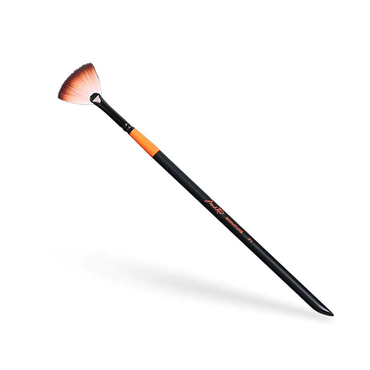 Mehron Pro 'T' Fan Brush – Face & Body Paint, SFX